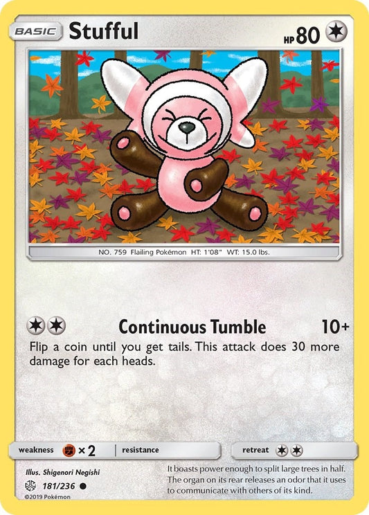 Image for Stufful (181/236) (SM - Cosmic Eclipse) - Pokemon