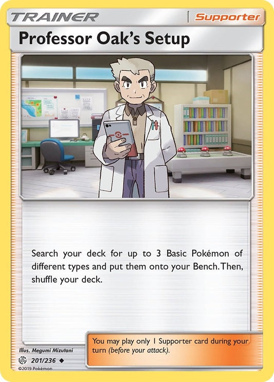 Image for Professor Oak's Setup (201/236) (SM - Cosmic Eclipse) - Pokemon