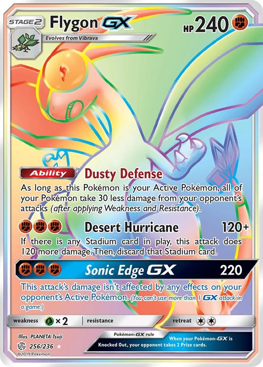 Image for Flygon GX (Secret) (256/236) (SM - Cosmic Eclipse) - Pokemon
