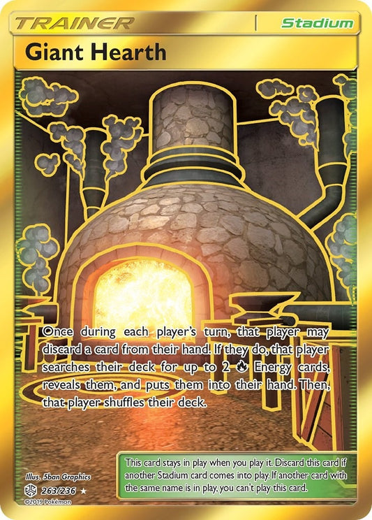 Image for Giant Hearth (Secret) (263/236) (SM - Cosmic Eclipse) - Pokemon
