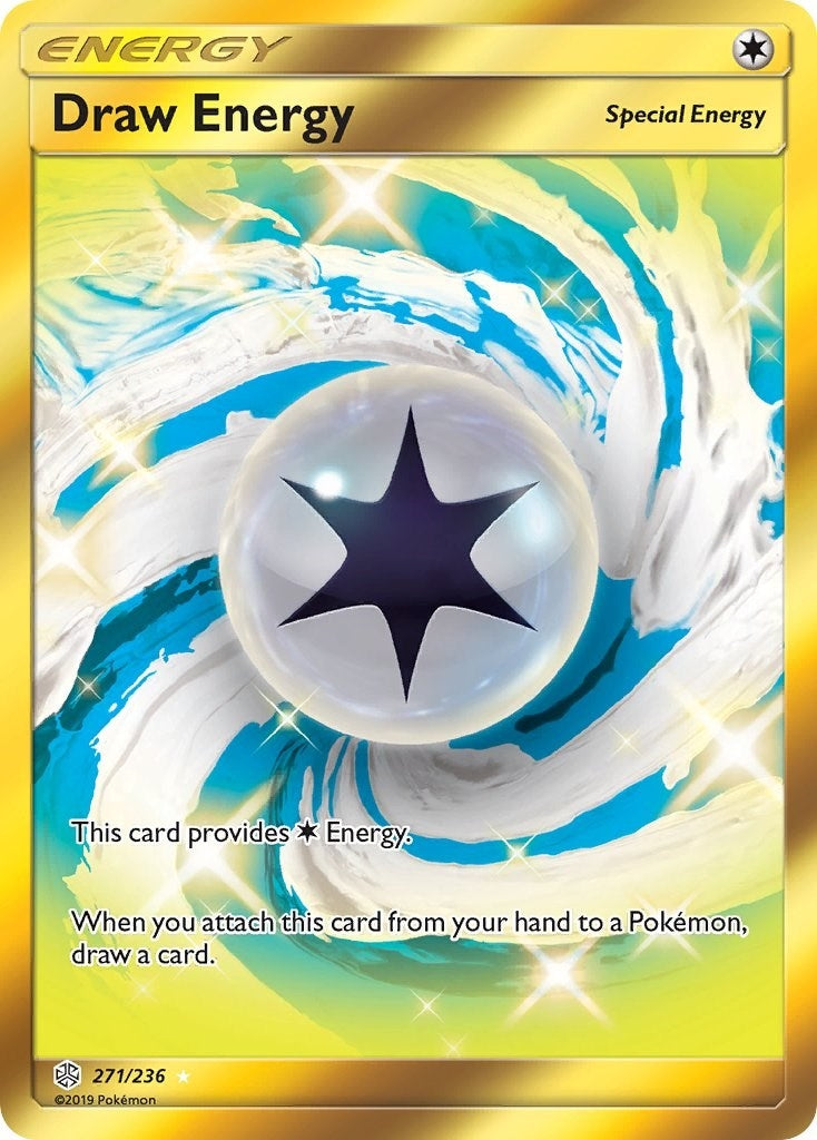 Image for Draw Energy (Secret) (271/236) (SM - Cosmic Eclipse) - Pokemon