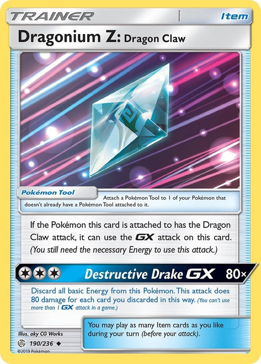 Image for Dragonium Z: Dragon Claw (190/236) (SM - Cosmic Eclipse) - Pokemon