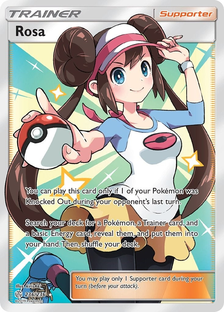 Image for Rosa (Full Art) (236/236) (SM - Cosmic Eclipse) - Pokemon