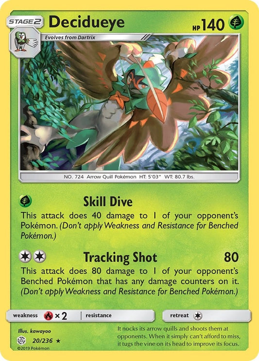 Image for Decidueye (20/236) (SM - Cosmic Eclipse) - Pokemon