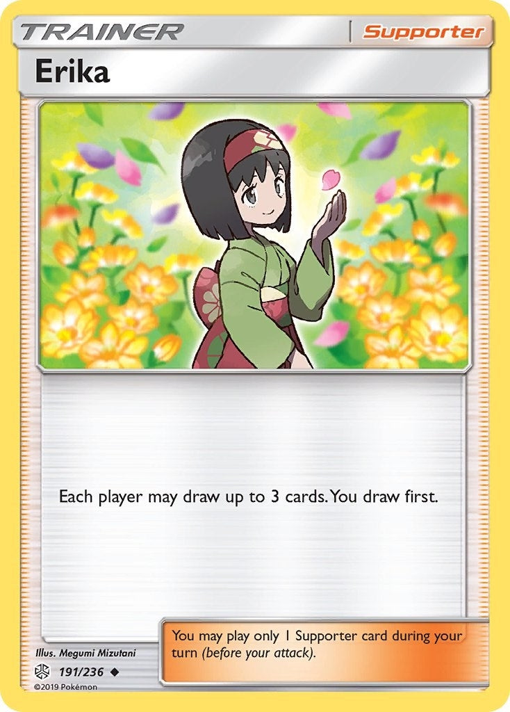 Image for Erika (191/236) (SM - Cosmic Eclipse) - Pokemon