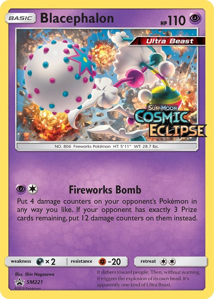 Image for Blacephalon - SM221 (Prerelease) (SM221) (SM Promos) - Pokemon