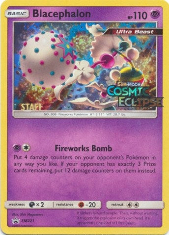 Image for Blacephalon - SM221 (Prerelease) [Staff] (SM221) (SM Promos) - Pokemon