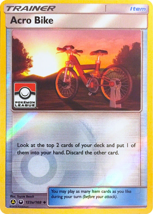 Image for Acro Bike - 123a/168 (Pokemon League) (123a/168) (League & Championship Cards) - Pokemon