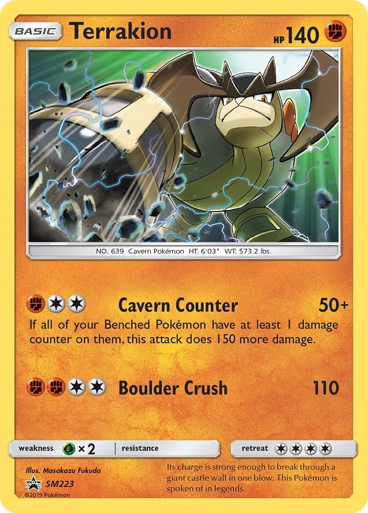 Image for Terrakion - SM223 (SM223) (SM Promos) - Pokemon