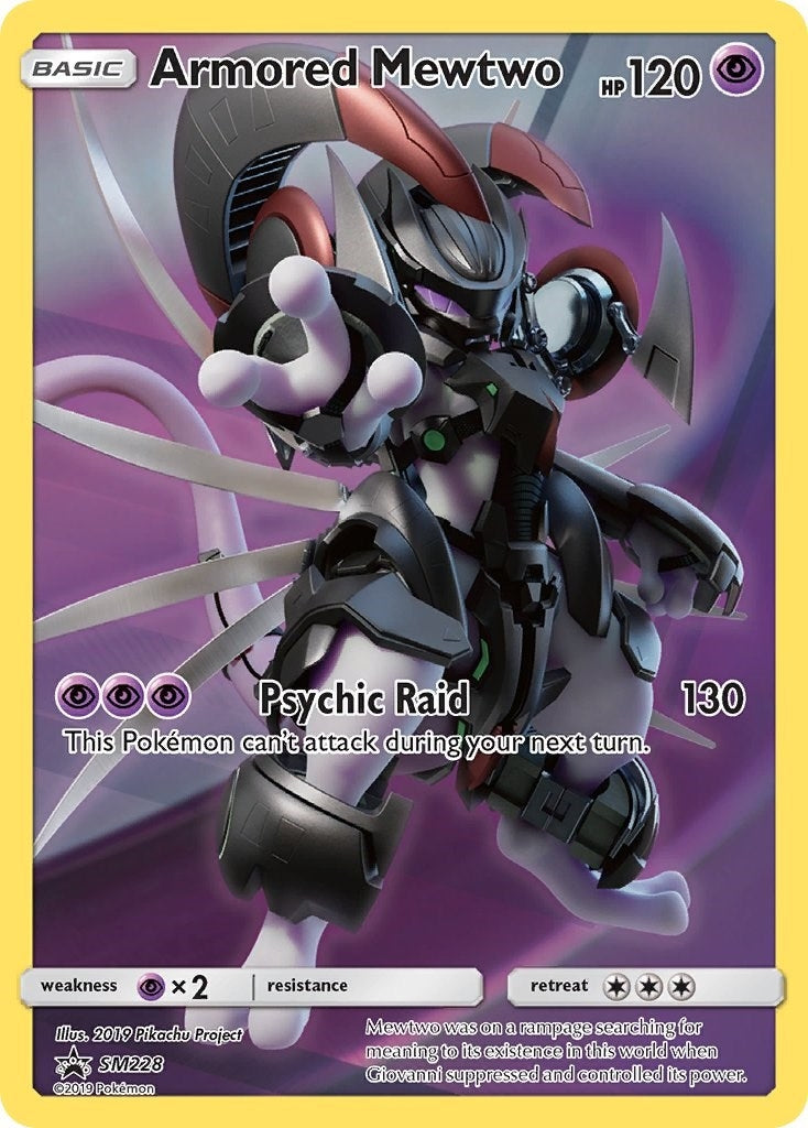 Image for Armored Mewtwo - SM228 (SM228) (SM Promos) - Pokemon