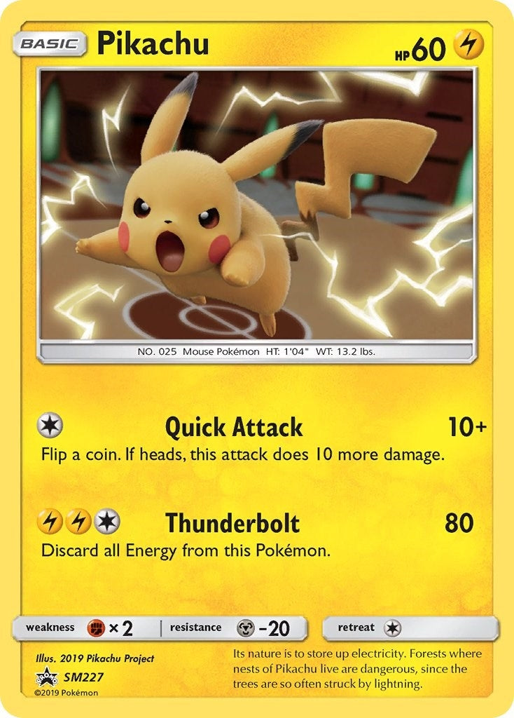 Image for Pikachu - SM227 (SM227) (SM Promos) - Pokemon