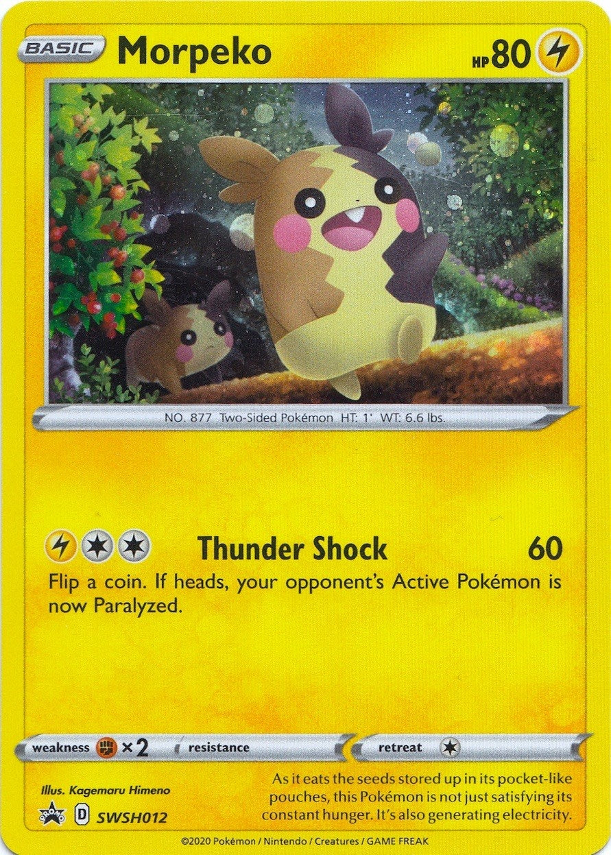 Image for Morpeko - SWSH012 (SWSH012) (SWSH: Sword & Shield Promo Cards) - Pokemon