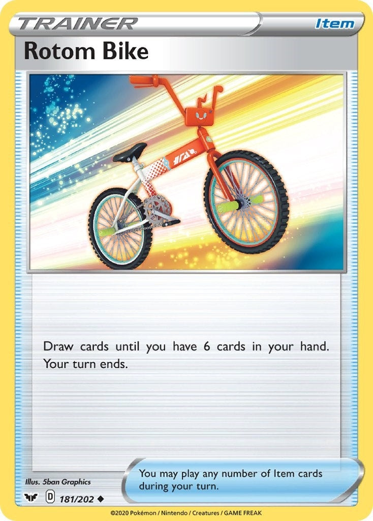 Image for Rotom Bike (181/202) (SWSH01: Sword & Shield Base Set) - Pokemon