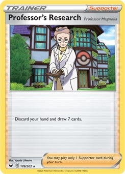 Image for Professor's Research (178/202) (Deck Exclusives) - Pokemon