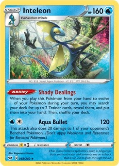 Image for Inteleon (058/202) (Deck Exclusives) - Pokemon