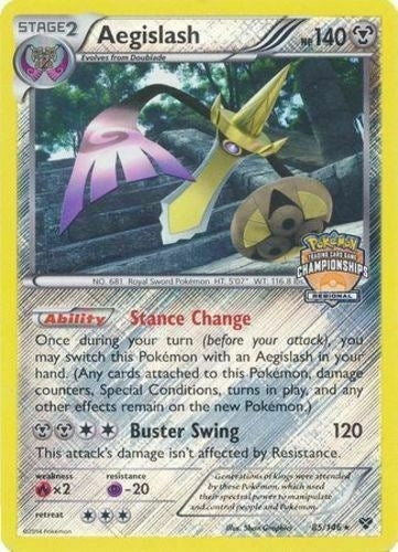 Image for Aegislash - 85/146 (Regional Championships) (085/146) (League & Championship Cards) - Pokemon