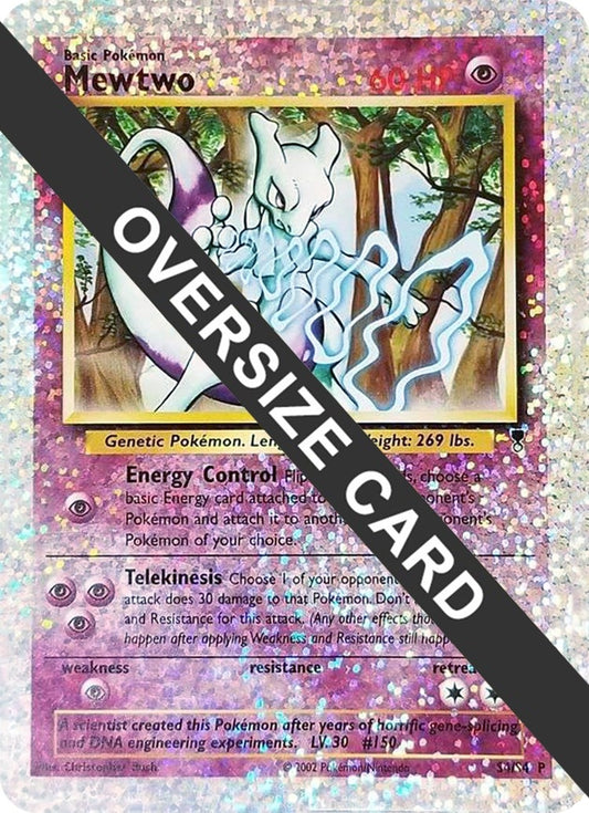 Image for Mewtwo - S4/S4 (Box Topper) (S4/S4) (Jumbo Cards) - Pokemon