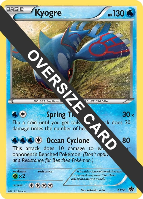 Image for Kyogre - XY51 (XY51) (Jumbo Cards) - Pokemon