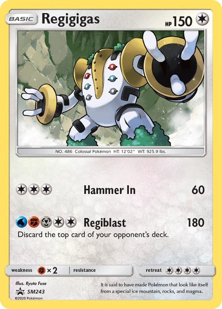 Image for Regigigas - SM243 (SM243) (SM Promos) - Pokemon