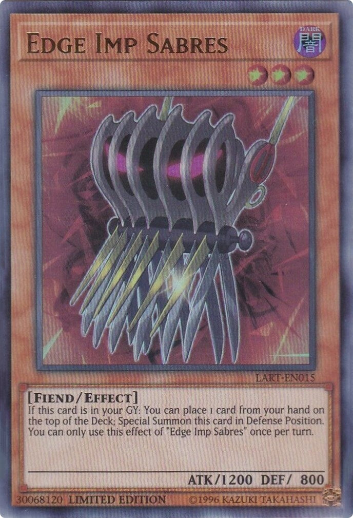 Image for Edge Imp Sabres (LART-EN015) (The Lost Art Promotion) (LART) - YuGiOh