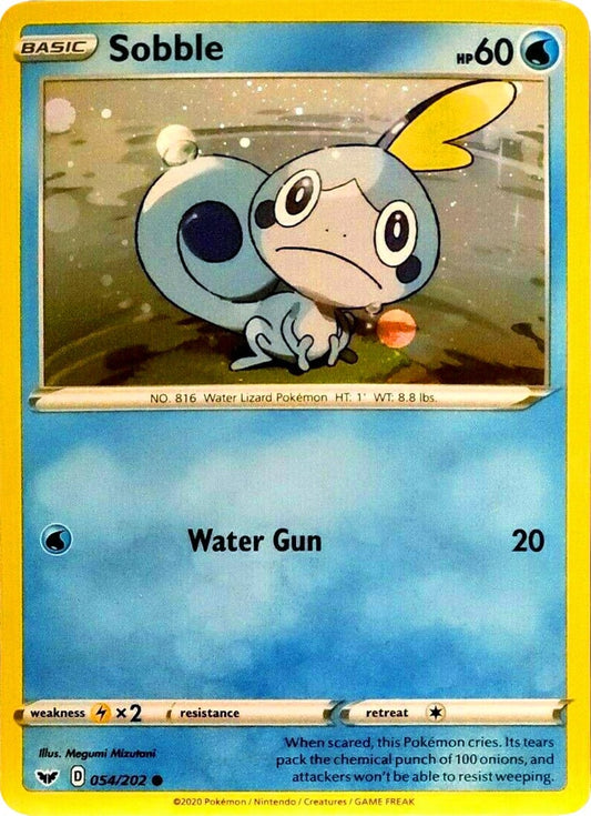 Image for Sobble - 54/202 (Cosmos Holo) (054/202) (Blister Exclusives) - Pokemon