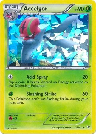 Image for Accelgor - 12/101 (Cracked Ice Holo) (012/101) (Deck Exclusives) - Pokemon