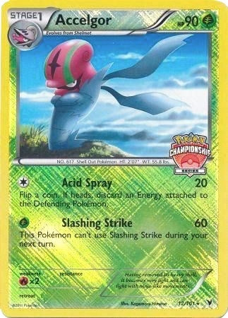 Image for Accelgor - 12/101 (Championship Series) (012/101) (League & Championship Cards) - Pokemon