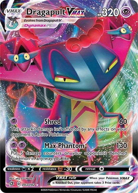 Image for Dragapult VMAX (093/192) (SWSH02: Rebel Clash) - Pokemon