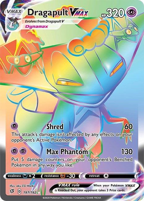 Image for Dragapult VMAX (Secret) (197/192) (SWSH02: Rebel Clash) - Pokemon