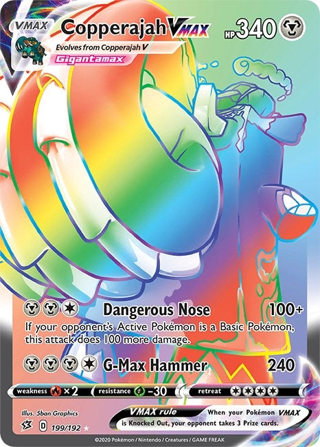 Image for Copperajah VMAX (Secret) (199/192) (SWSH02: Rebel Clash) - Pokemon