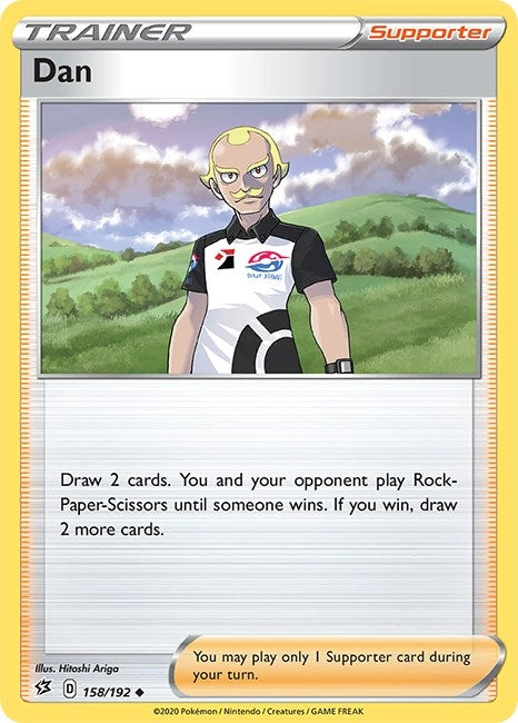 Image for Dan (158/192) (SWSH02: Rebel Clash) - Pokemon