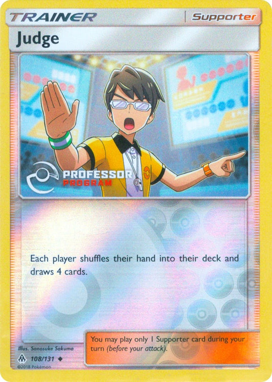 Image for Judge (2019) (108/131) (Professor Program Promos) - Pokemon