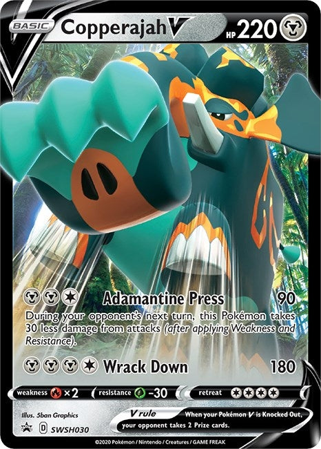Image for Copperajah V - SWSH030 (SWSH030) (SWSH: Sword & Shield Promo Cards) - Pokemon