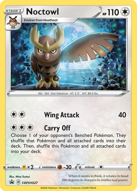 Image for Noctowl - SWSH027 (SWSH027) (SWSH: Sword & Shield Promo Cards) - Pokemon