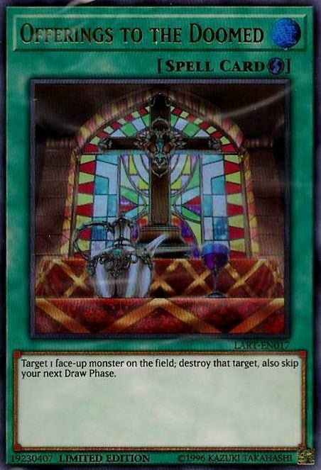 Image for Offerings to the Doomed (LART-EN017) (The Lost Art Promotion) (LART) - YuGiOh
