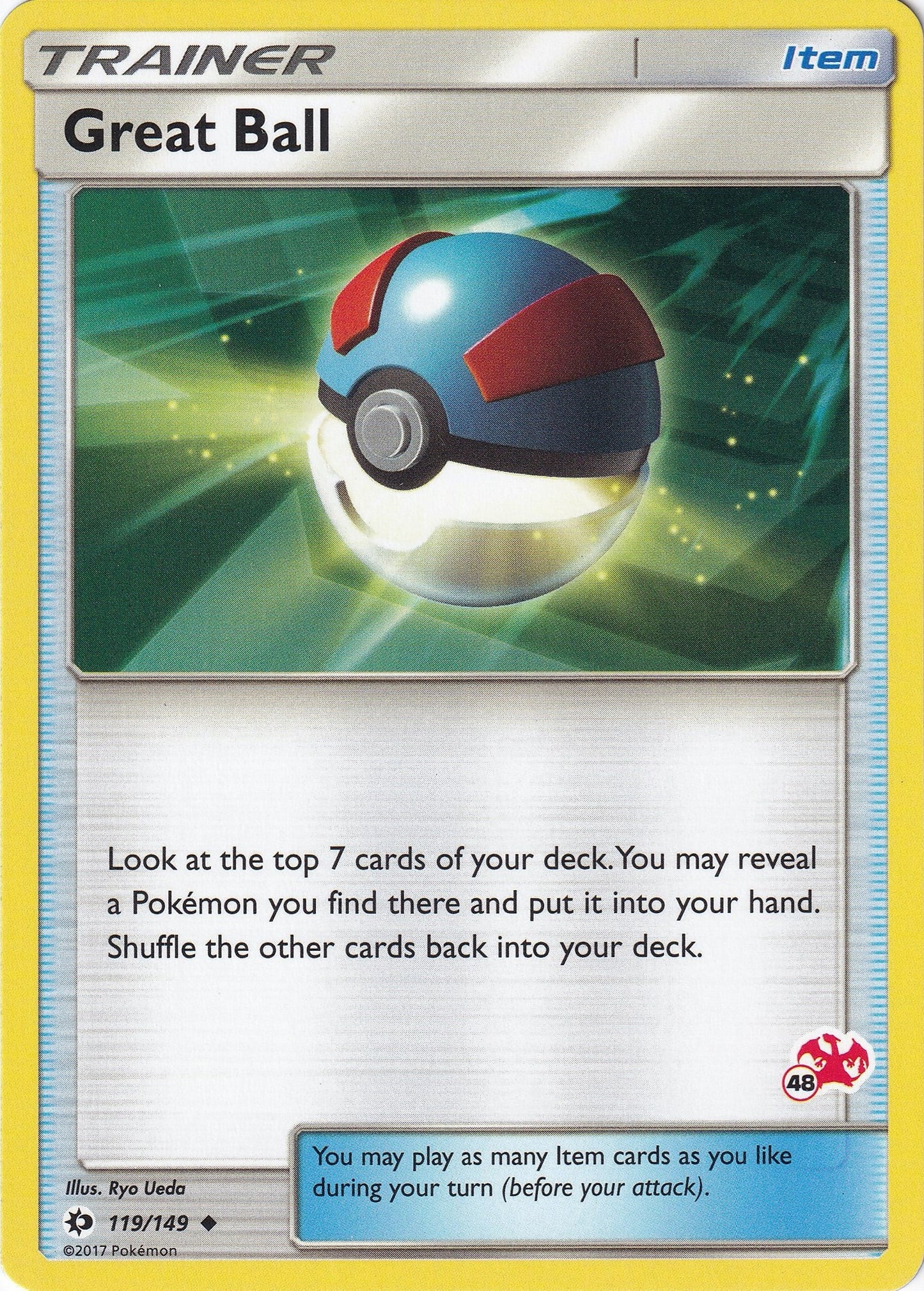 Image for Great Ball - 119/149 (#48 Charizard Stamped) (119/149) (Battle Academy) - Pokemon
