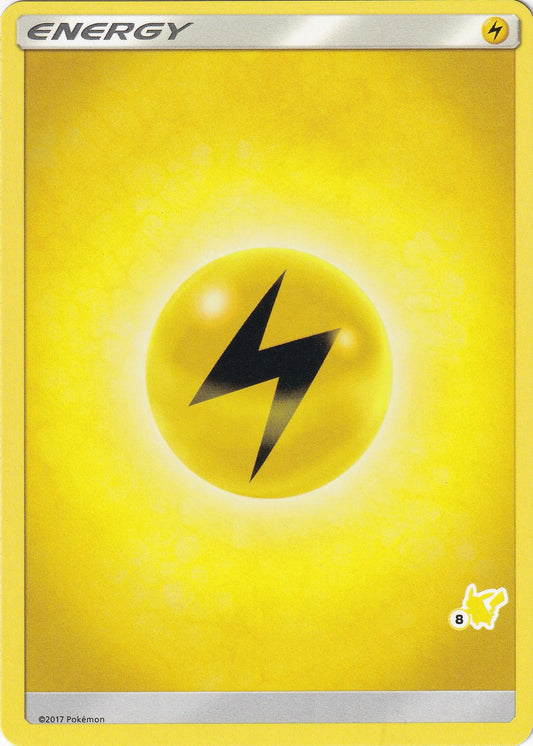 Image for Lightning Energy (#8 Pikachu Stamped) (Battle Academy) - Pokemon