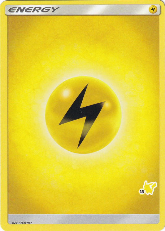 Image for Lightning Energy (#18 Pikachu Stamped) (Battle Academy) - Pokemon