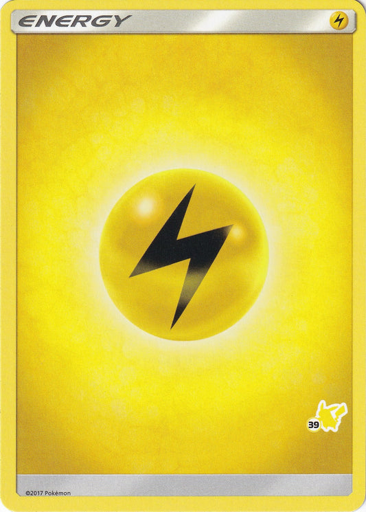 Image for Lightning Energy (#39 Pikachu Stamped) (Battle Academy) - Pokemon