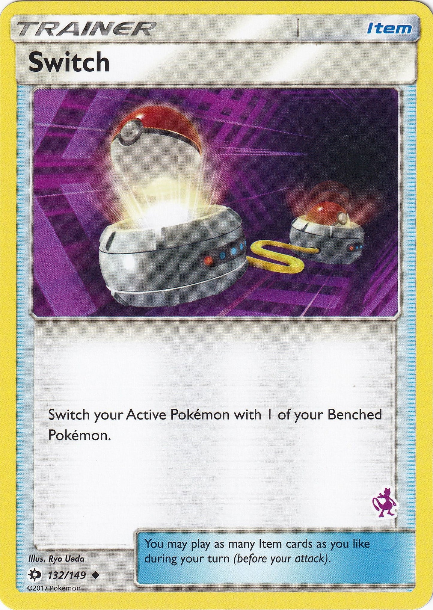 Image for Switch - 132/149 (Mewtwo Stamped) (132/149) (Battle Academy) - Pokemon