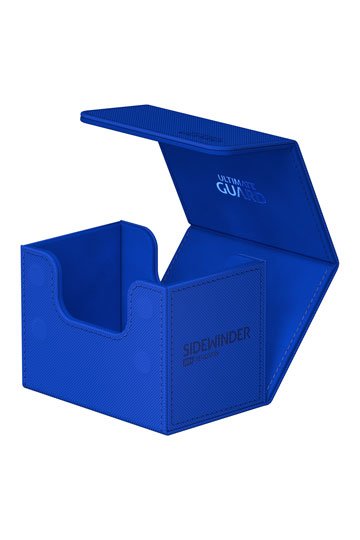 Ultimate Guard: Deck Box – XenoSkin Monocolor Sidewinder 80+ – Blue