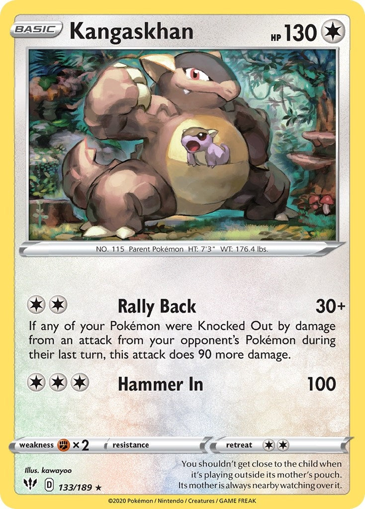 Image for Kangaskhan (133/189) (Deck Exclusives) - Pokemon