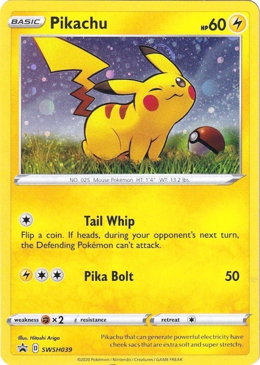 Image for Pikachu - SWSH039 (SWSH039) (SWSH: Sword & Shield Promo Cards) - Pokemon