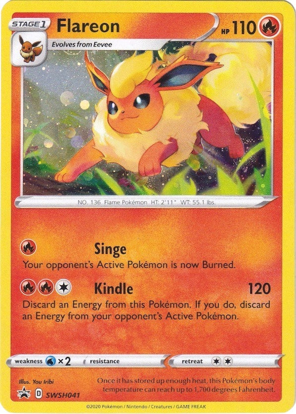 Image for Flareon - SWSH041 (SWSH041) (SWSH: Sword & Shield Promo Cards) - Pokemon