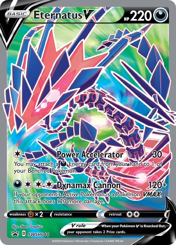 Image for Eternatus V - SWSH044 (SWSH044) (SWSH: Sword & Shield Promo Cards) - Pokemon