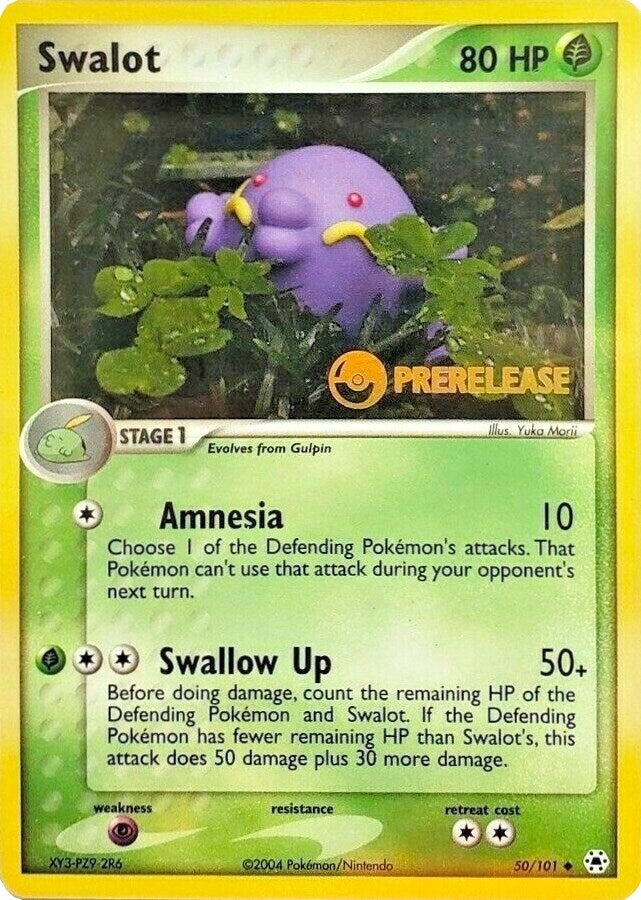 Image for Swalot - 50/101 (Prerelease) (50/101) (Nintendo Promos) - Pokemon