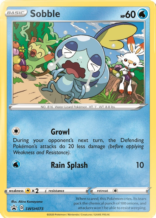 Image for Sobble - SWSH073 (SWSH073) (SWSH: Sword & Shield Promo Cards) - Pokemon
