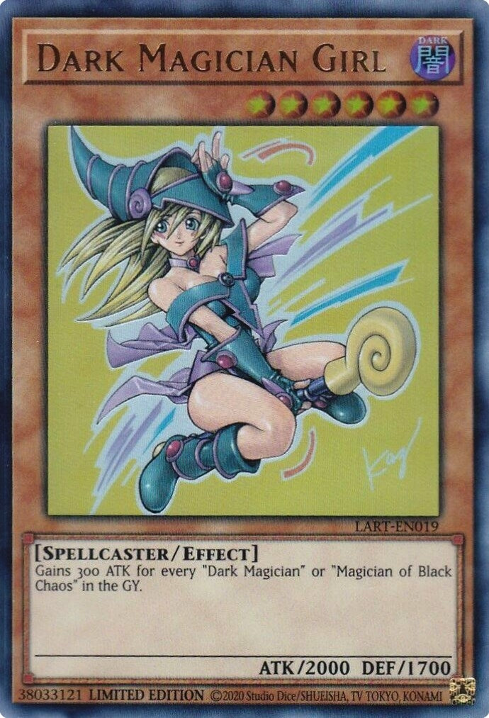 Image for Dark Magician Girl (2020) (LART-EN019) (The Lost Art Promotion) (LART) - YuGiOh
