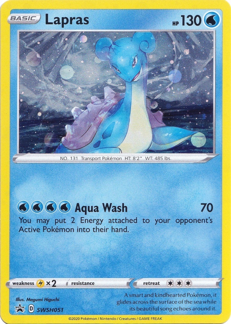 Image for Lapras - SWSH051 (SWSH051) (SWSH: Sword & Shield Promo Cards) - Pokemon