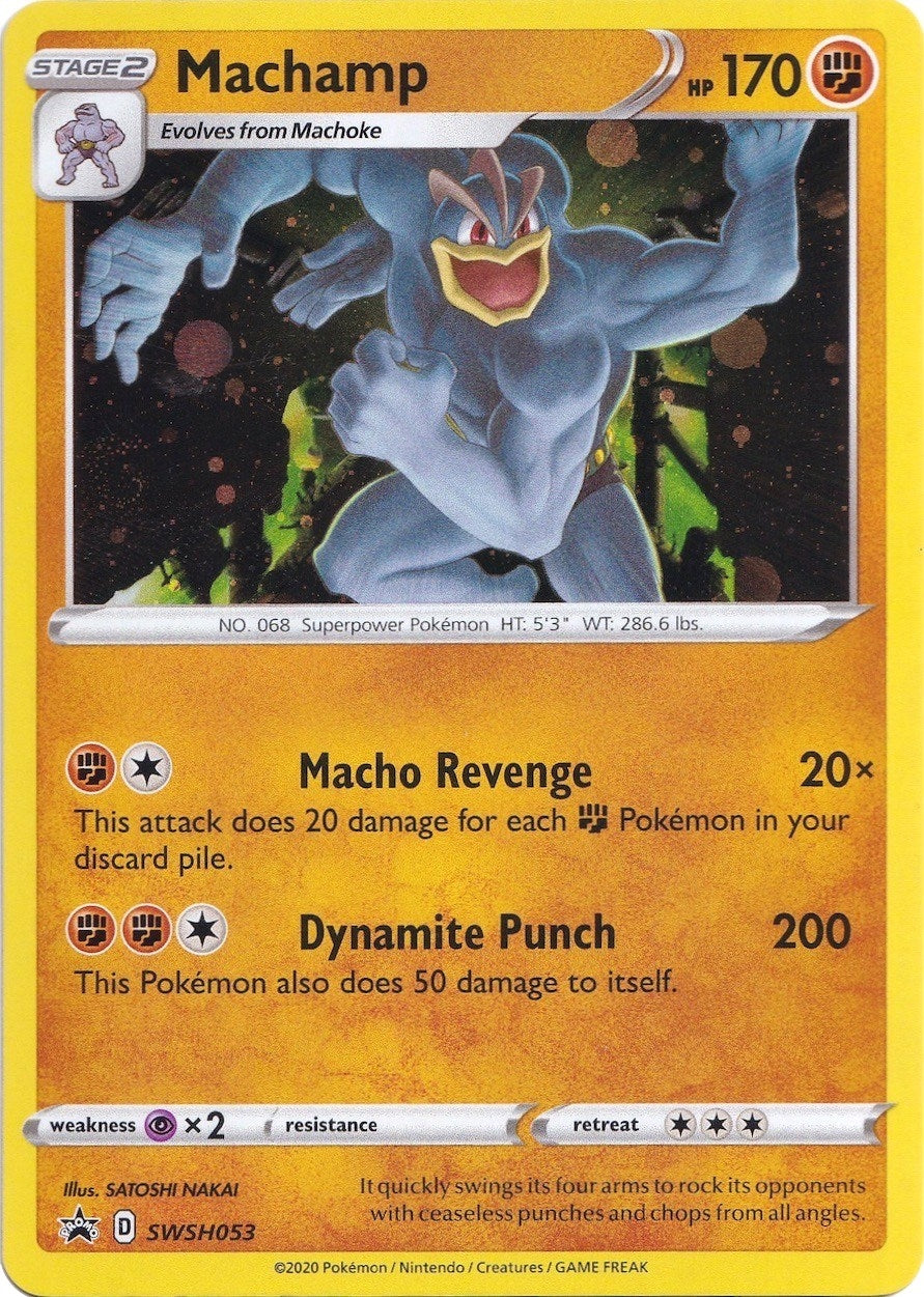 Image for Machamp - SWSH053 (SWSH053) (SWSH: Sword & Shield Promo Cards) - Pokemon